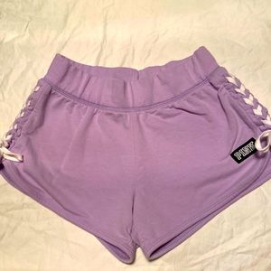 PINK Victoria Secret |80’s Skater Girl Shorts    Lavender